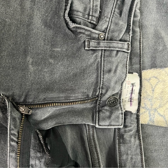 Free People Embroidered Straight Leg Jeans - Picture 10 of 10